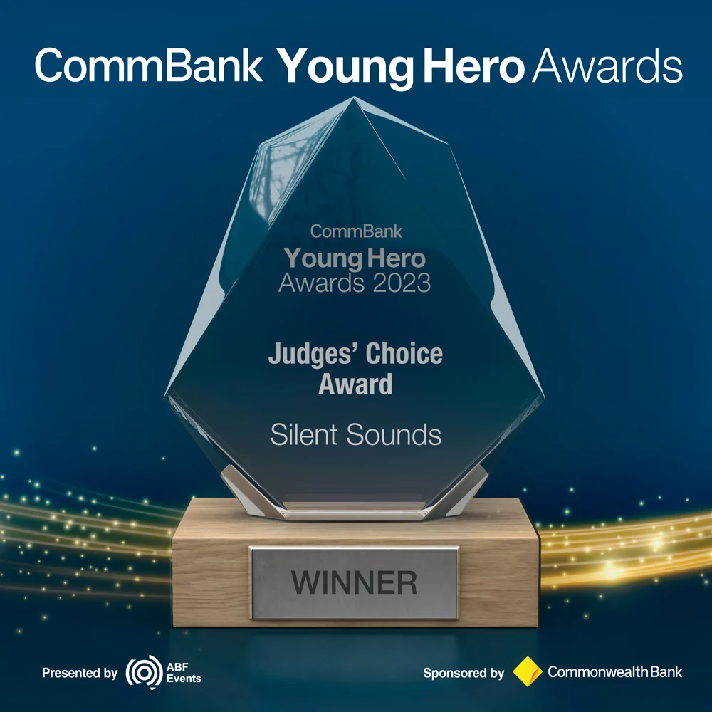 CommBank Young Hero Silent-Sounds award