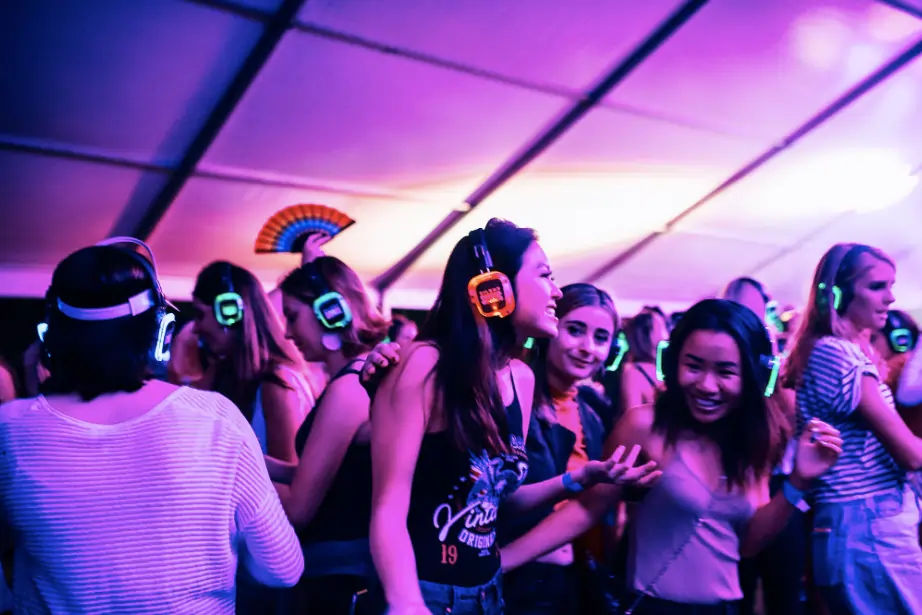 Silent disco for homepage